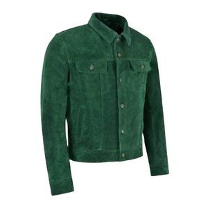 Casual Outerwear <b>Suede</b> <b>Jacket</b> Comfortable Wear Hot Selling Soft Touch Customized Color Unisex <b>Suede</b> Leather <b>Jackets</b> - Product Image 4