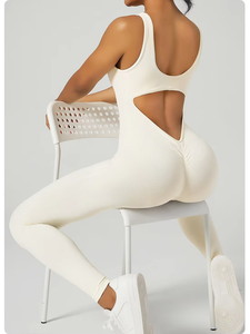 Ensemble de sport 2 pièces tie-dye personnalisé pour femme – Soutien-gorge de yoga respirant à séchage rapide et leggings de sport taille haute pour la course et l'entraînement - Product Image 5