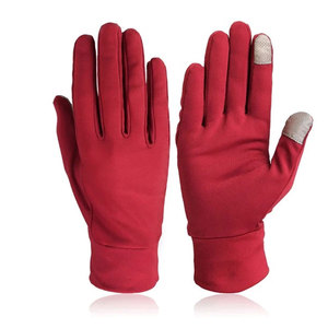 High Quality Professional Outdoor Sports <b>Gloves</b> Breathable Lightweight Zipper Closure Full Finger Non-slip Grip Running <b>Gloves</b> - Product Image 1