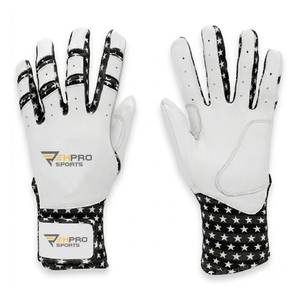 Goat Leather Custom <b>Baseball</b> Gloves Long Cuff Batting Gloves With Best Quality <b>Baseball</b> Batting Gloves for Adults Youths - Product Image 1