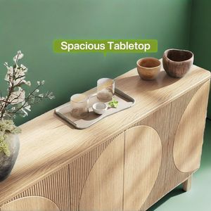 Buffet moderne avec rangements, table de buffet contemporaine - Product Image 3