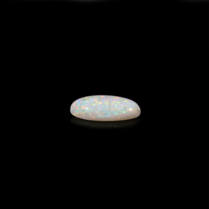 Natural White Opal Loose Gemstone 6.3 Carat Certified Raw 20mm - Product Image 3