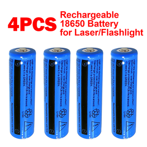 4pcs 18650 <b>3.7V</b> <b>3.7V</b> Cylindrical Lithium Ion Rechargeable <b>Batteries</b> for Headlight Flashlight Use USPS Logistics Coverage - Product Image 1