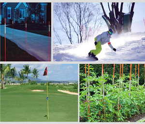 Poste de Señalización de Nieve de Fibra de Vidrio FRP de 1220 mm, Diámetro Exterior de 8 mm, Productos de Exterior de Primera Calidad, Servicio de Corte, Superficie Lisa, Marca de Primera Línea - Product Image 6