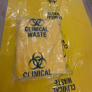 Bolsas de Plástico Amarillas para Residuos Biológicos, Bolsas para Eliminación de Residuos Médicos, Resistentes a Fugas, Bolsas para Basura Peligrosa - Product Image 6