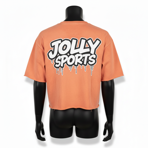 T-shirt court pour femme en jersey de coton 180 GSM, délavé à l'acide, style streetwear, avec logo imprimé et patch, respirant - Product Image 6