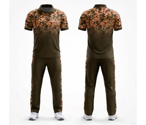 High Performance <b>Cricket</b> Uniform with Moisture Wicking Fabric | Men Women Youth <b>Cricket</b> Wears Polo Shirt and Trouser Full Team - Product Image 3