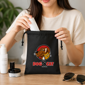 Custom Logo <b>Drawstring</b> Gym Bag | Reusable Cotton Canvas Sports Sack <b>Backpack</b> | Multi Purpose Storage Travel Shopping <b>Drawstring</b> - Product Image 1