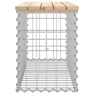 Banco de Jardín de Madera de Pino Sólido y Duradero, Banco Compacto para Patio - Product Image 4