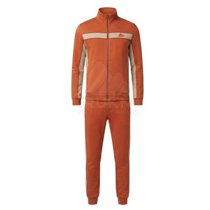 Conjunto Deportivo Moderno para Hombre, Ropa Deportiva, Chaqueta Atlética con Cierre de Cordón, Pantalones Deportivos a Juego, Ropa Deportiva Personalizada para Equipos, Color Sólido - Product Image 5
