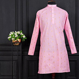 ผ้าไหมเคอร์ตาสำหรับงานแต่งงานและเทศกาลเสื้อผ้าสำหรับผู้ใหญ่อินเดียและปากีสถานหรูหราพรีเมี่ยม - Product Image 1