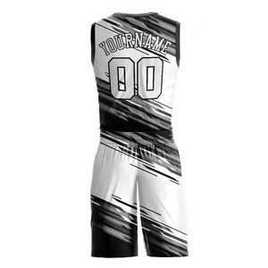 Une usine OEM produit des uniformes de basketball personnalisés en polyester 100 % de haute qualité avec impression par sublimation durable de qualité supérieure. - Product Image 3