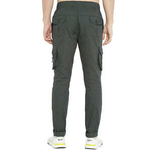 กางเกงคาร์โก้ผ้าแคนวาสลำลองสำหรับผู้ชาย ทรงปกติ ทรงตรง สไตล์สตรีท  สีสันปรับแต่งได้ คุณภาพสูง บริการ OEM ขายส่ง - Product Image 2