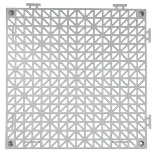 50 Pezzi Piastrelle Incastrabili in PVC Grigio 30x30 cm, Antiscivolo, Drenanti, Morbide, per Pavimentazione - Product Image 3