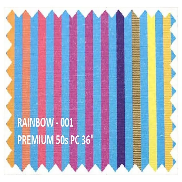 New Designs Woven Garment Fabric Fashion Yarn Dyed Vertical Stripes Fabric for Custom Made