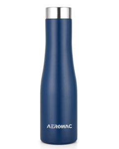 Bouteille isotherme moderne en acier inoxydable, durable et réutilisable, compagnon d'hydratation avec sangle de transport pratique pour un usage quotidien. - Product Image 5