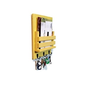 Wooden <b>Key</b> <b>Hook</b> Signature Home Storage Feature Crafted to Encourage Everyday Convenience and Decorative <b>Wall</b> Balance - Product Image 2