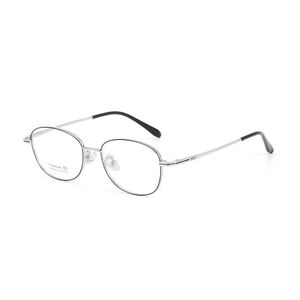 Gafas Ópticas de Titanio Ovaladas de Alta Calidad, Ligeras y Cómodas, con Montura Completa, para Hombre y Mujer, Tendencias RTS 2026 - Product Image 4