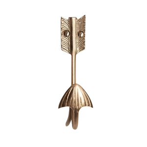 Antique Style Metal Arrow Wall Mount Hook Vintage Boho Feathers Coat Hat Hanger Decorative <b>Heavy</b> <b>Duty</b> Wall <b>Hanging</b> Key Organizer - Product Image 1