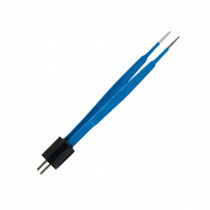 Pince bipolaire ophtalmique Iris à pointe droite, réutilisable, de qualité supérieure, à deux broches, raccord américain, instrument autoclavable - Product Image 5