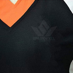 Custom Black Red <b>Volleyball</b> Jersey <b>Set</b> Short Sleeve Sublimated Print Moisture Wicking Adult Unisex Athletic Fit Sports Apparel - Product Image 5