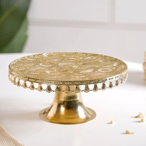 ขาตั้งเค้กโลหะ สำหรับตกแต่งโรงแรม บ้าน โต๊ะโชว์ขนมหวานสไตล์โมเดิร์น - Product Image 5