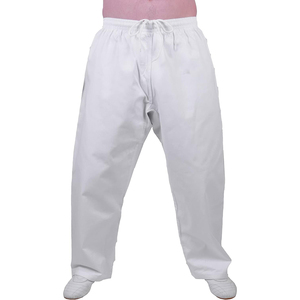 Uniforme de Karate Blanco 100% Algodón, Corte Regular, Transpirable, para Hombres Adultos, con Cinturón Blanco - Product Image 3