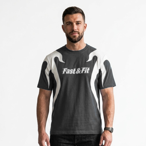 New Arrival 2026 Custom Wholesale Sport Jersey T-shirt Gym Oversized Men's T-shirts 100% Cotton Heavy <b>Weight</b> Screen Print - Product Image 1
