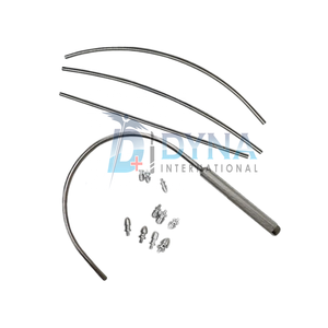 Juego de Instrumentos de Cirugía Vascular de Alta Calidad, Manual, para Perforación de Fístulas, 17 Piezas, con Certificación CE - Product Image 1