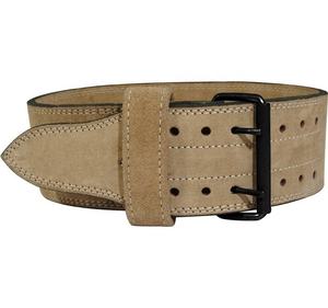 Ceinture de musculation en cuir de qualité supérieure / Ceinture de powerlifting à double boucle avec logo personnalisé et option de couleur personnalisée - Product Image 1