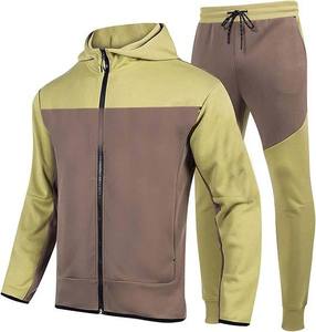 New Design Acid Wash Printed Track Sweat Suit Two-Piece Jogger Set Unisex Heavyweight Streetwear 100% Cotton - Product Image 1