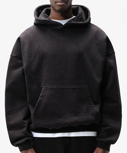Sudadera con Capucha de Invierno Forrada de Felpa de Algodón de Lujo de Saleh Enterprises, Unisex, Corte Holgado, Talla Grande, Suave y Transpirable - Product Image 1