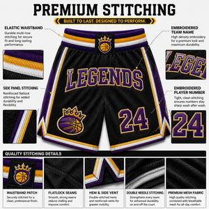 Pantalones Cortos de Baloncesto Tritons Personalizados con Parche de Nombre Cosido, Malla Transpirable, Uniformes de Entrenamiento por Sublimación para Hombre, Proveedor Pro Fit UK - Product Image 5