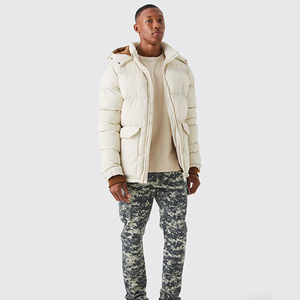 2026 OEM Vestes longues pour hommes, style mode, design uni avec poches, coupe classique, imperméables et respirantes, vente directe usine en gros - Product Image 3