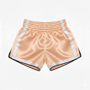 Shorts de boxe thaï tendance 2026 – Muay Thai & MMA – Logo avant – Pour l'entraînement en arts martiaux et sports de combat - Product Image 2