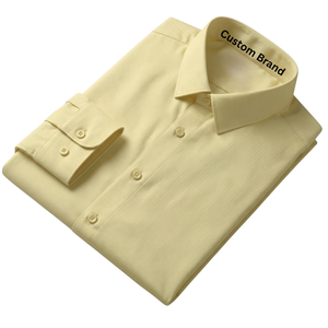 Shirts for Men White Twill Long Sleeve Slim Fit Non <b>Iron</b> Business OEM Wholesale Manufacturer - Product Image 6