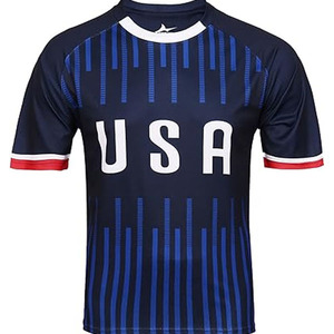 Maillot de football personnalisé unisexe en polyester mesh, édition fan, sublimation, entraînement - Product Image 1