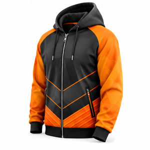 Vêtement à capuche imprimé tendance, tissu de qualité supérieure, merchandising personnalisé, fabrication de vêtements en gros, sweat à capuche par sublimation - Product Image 1