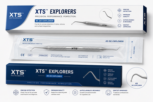XTS ™ # 11/12 ODU After Five DE Explorer เครื่องมือสำรวจทางทันตกรรมแบบสองหัว # 6 # 7 # 8 # 31 สแตนเลสสตีล เซโทเมด โปร - Product Image 3