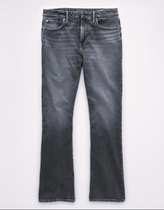 Jean décontracté coupe bootcut pour homme, personnalisable, en coton lavé respirant de haute qualité - Product Image 6