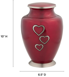Urnas de Cremación de Latón para Cenizas de Adultos, Urnas Hechas a Mano para Hombres y Mujeres, Urnas Decorativas, Urnas Funerarias - Product Image 2