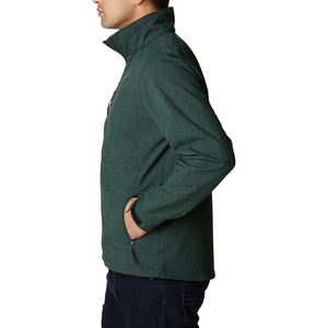 Veste softshell pour homme, imperméable, coupe-vent, col montant, fermeture éclair intégrale, veste de superposition pour l'extérieur - Product Image 2