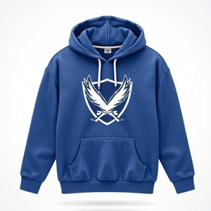 Sudadera con capucha para hombre con cremallera frontal, efecto desgastado, de invierno, chaqueta de forro polar grueso personalizada - Product Image 2