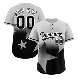 เสื้อเบสบอลสั่งทำพิเศษ กระดุมเต็มตัว ผ้าระบายอากาศ ชุดกีฬาทีม ชื่อและหมายเลขส่วนตัว เสื้อเบสบอล - Product Image 1