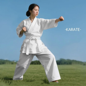 Uniformes de karate hechos a medida, ropa de artes marciales, trajes de karate, ideales para niñas - Product Image 2