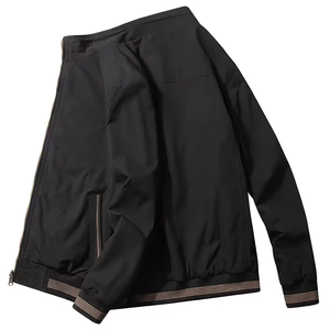 Veste pour homme unie en tissu de qualité supérieure, prix de gros, nouvelle collection, vêtements d'extérieur, impression de logo personnalisée - Product Image 4