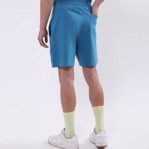 <b>Men's</b> Color Blocked Bermuda <b>Shorts</b> With Drawstring Waist And <b>Patch</b> Logo Casual Style Geometric Pattern Sport <b>Shorts</b> - Product Image 3
