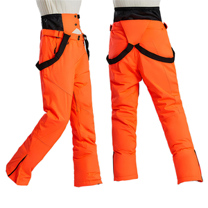 <b>Waterproof</b> and Breathable Ski & Snowboard Pants with Windproof Shoulder-strap <b>Trousers</b> Multi-pocket, outdoor pants - Product Image 1