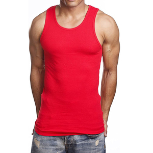 Camisetas sin Mangas para Hombre de Primera Calidad, Algodón y Poliéster, Precio al por Mayor, Precio Accesible, Lavables - Product Image 5