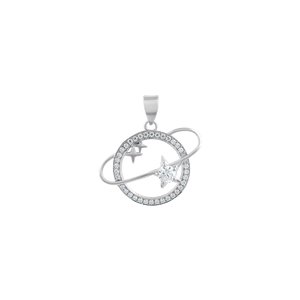 Colgante de Moissanita en Plata de Ley 92.5 KLSP-50664 - Product Image 1